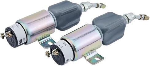 Power on Pull Diesel Engine Stop Solenoid Valve Electronic Flame out Fuel Switch Generator Parts Normal Open NO Working DC12/24V(24V) in Saudi Arabia