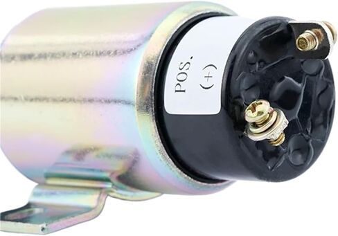 Power on Pull Diesel Engine Stop Solenoid Valve Electronic Flame out Fuel Switch Generator Parts Normal Open NO Working DC12/24V(24V) in Saudi Arabia