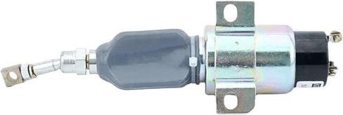 Power on Pull Diesel Engine Stop Solenoid Valve Electronic Flame out Fuel Switch Generator Parts Normal Open NO Working DC12/24V(24V) in Saudi Arabia