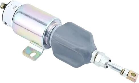Power on Pull Diesel Engine Stop Solenoid Valve Electronic Flame out Fuel Switch Generator Parts Normal Open NO Working DC12/24V(24V) in Saudi Arabia