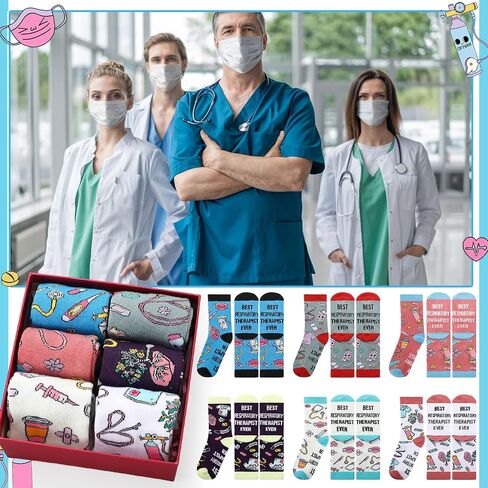 Socks Gifts Bulk Novelty Funny Cotton Socks for Doctors Nurse Gift in Kuwait