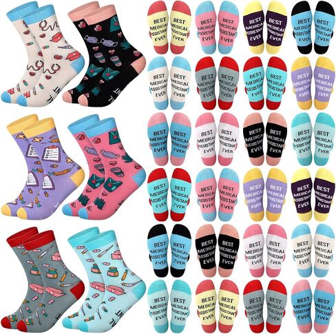 Socks Gifts Bulk Novelty Funny Cotton Socks for Doctors Nurse Gift in Kuwait