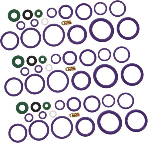 Ciieeo 5sets Assorted Rubber Seal Kit for Car Air Versatile Gasket Replacement Easy Installation for Vehicles and Repairs in Saudi Arabia