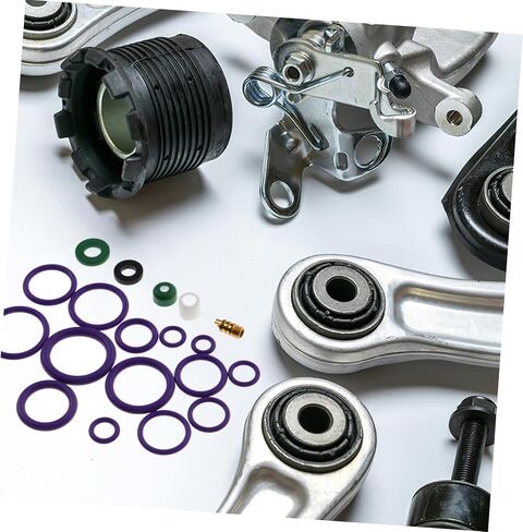Ciieeo 5sets Assorted Rubber Seal Kit for Car Air Versatile Gasket Replacement Easy Installation for Vehicles and Repairs in Saudi Arabia