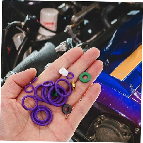 Ciieeo 5sets Assorted Rubber Seal Kit for Car Air Versatile Gasket Replacement Easy Installation for Vehicles and Repairs in Saudi Arabia