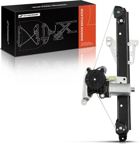 A-Premium Electric Power Window Regulator with Motor Compatible with Volvo S60 2001-2009 Sedan, XC70 2003-2007 Wagon, S80 1999-2006 Sedan, V70 2001-2007 Wagon, Rear Right Passenger Side in Saudi Arabia