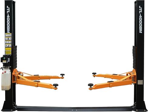 Jocisland 2 Post Car Lift سعة 10000 رطل، رفع السيارات بأذرع فولاذية معززة، قفل أمان تلقائي وأنابيب تمديد، رفع المركبات الثقيلة للمرآب أو ورشة العمل in Kuwait