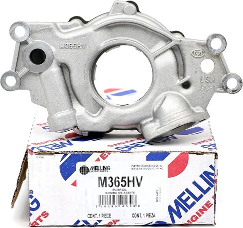 مضخة زيت كبيرة الحجم Melling M365HV مع مجموعة حشية تثبيت LS - تناسب Gen 4 LS 5.3L 6.0L 6.2L LH6 LMF LC9 LH9 L76 L77 L92 L99 in Saudi Arabia