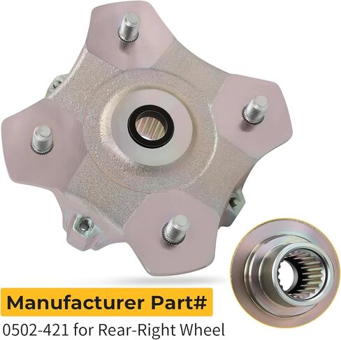 M MATI محور العجلة الخلفي الأيمن لقطط القطب الشمالي 400-2x4 400-4x4-FIS 500-4x4-FIS 2002-2004 250 300 500-4x4 2003-2004 0502-421 in Saudi Arabia