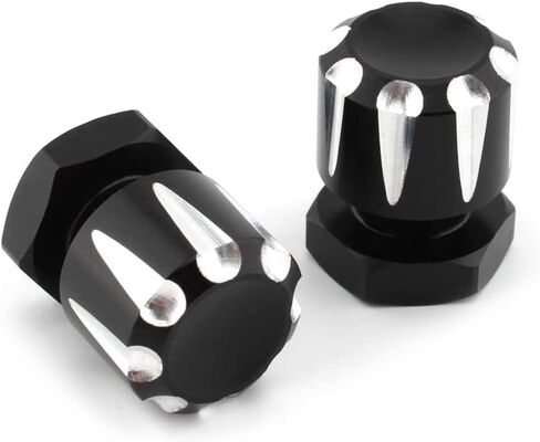 Zhisheng 2Pcs Motorcycle Solo Mounting Nuts Bolts Black&White for Harley CVO ultra Classic Electra Glide FLHTCUSE/2/3/4/5/6/7/8 2006-2013, FLHTCUSE5 2010, Limited FLHTKSE 2021-2022 in Saudi Arabia