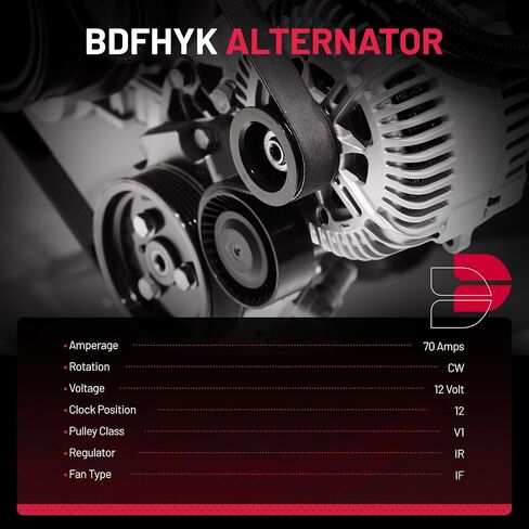 مولد BDFHYK متوافق مع PLEASURECRAFT 2002-2005 350CI 5.7L/305CI 5.0L استبدال 8466، RA097007L،18-6288 in Saudi Arabia