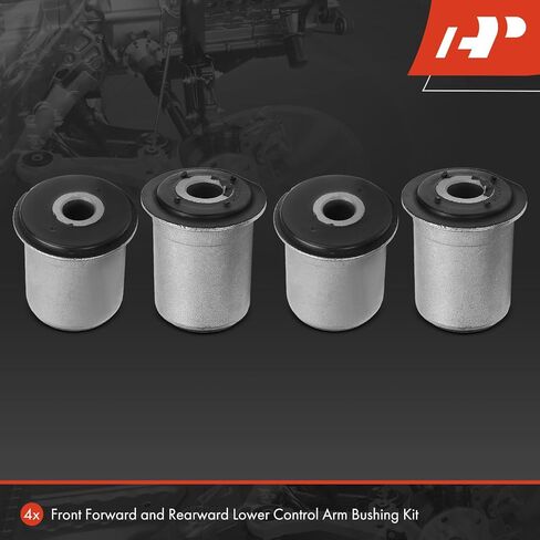 A-Premium 4 x Front Lower Control Arm Bushing Kit, Compatible with Chevrolet Malibu, Impala, Camaro, Caprice, Astro, Bel Air, Biscayne, Chevelle, Commercial Chassis, El Camino, Kingswood & Buick Regal in Saudi Arabia