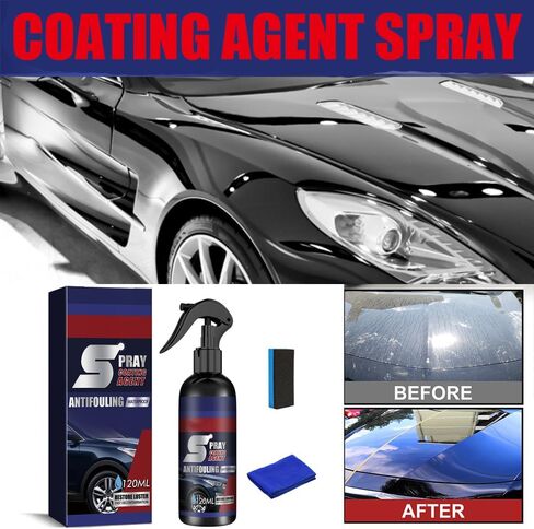 Multi-Functional Coating Renewal Agent, 3 in 1 High Protection Quick Coating Spray, Spray Coating Agent, Ceramic Coating, Car Scratch Repair Wax (1PCS) in Kuwait