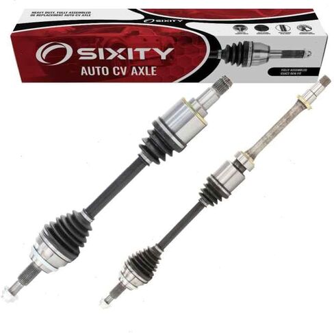مجموعة محور السيرة الذاتية الأمامية المكونة من قطعتين من Sixity Auto متوافقة مع Toyota Camry 2.5L L4 3.5L V6 2007-2017 - زوج من مجموعة عمود المحور الكامل للسائق الأيسر والأيمن in Saudi Arabia