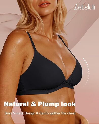 حمالات صدر مثلثة للنساء حمالات صدر لاسلكية غير مبطنة بدون سلك داخلي، حمالات صدر يومية مريحة بدون خياطة in Kuwait