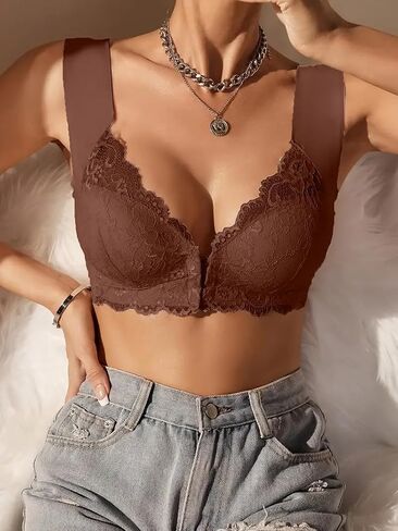 Lace Front Closure Bra - Stylish Women's Underwear in Saudi Arabia