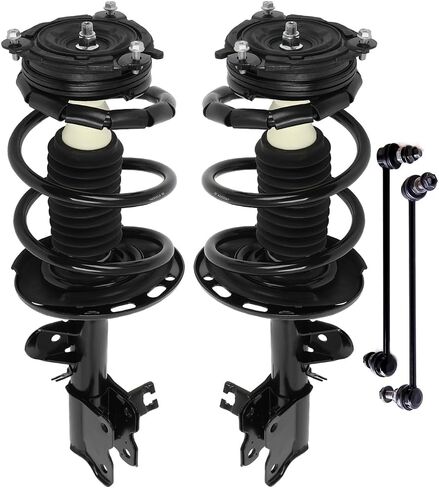 SCITOO Complete Front Strut w/Coil Spring Assembly,Sway Bar End Link for 2013 For INFINITI JX35,2014-2020 For INFINITI QX60,2014-2021 For Nissan Murano,2013-2020 For Nissan Pathfinder K750095-3PCS in Saudi Arabia