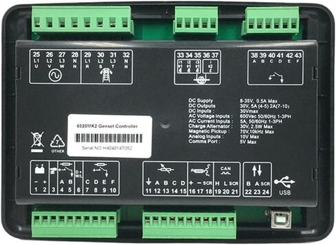 DSE6020 Controller Diesel Generator AMF Mains Failure Self-Start Control Module in Saudi Arabia
