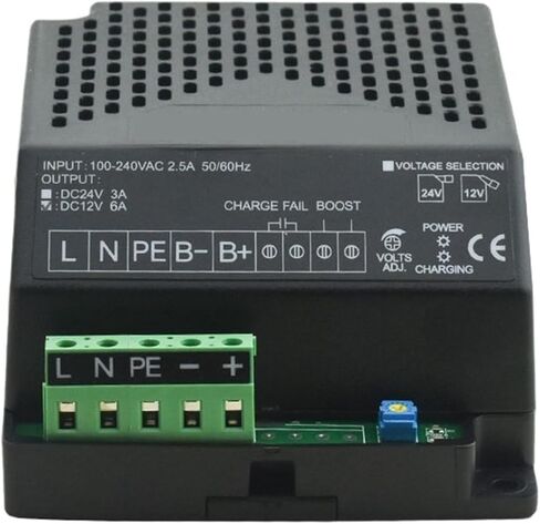 LBC1206E Generator Parts Battery Charger Genset Charger 12V 6A Plastic Shell in Saudi Arabia