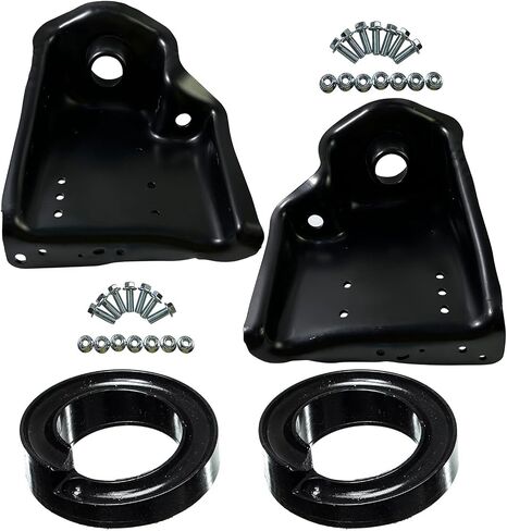 999-983 999-984 Front Driver&Passanger Side Suspension Coil Spring Mount and Coil Spring Insulators for 2005 2006 2007 F250 F350 F450 F550 Super Duty 5C3Z5A306CA 5C3Z5793CA in Saudi Arabia