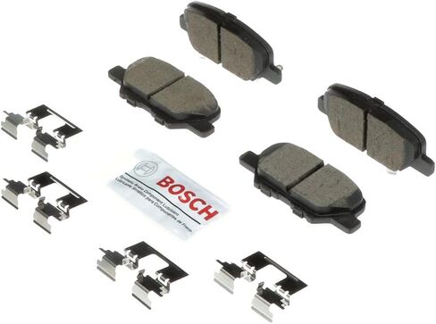BOSCH BC1679 QuietCast Premium Ceramic Disc Brake Pad Set - Compatible with Select Mazda 3, 3 Sport, 6; Mitsubishi Outlander, Outlander Sport, RVR; REAR in Saudi Arabia