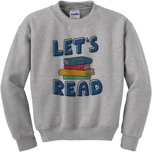 Let's Read Kids Sweatshirt Youth in Saudi Arabia