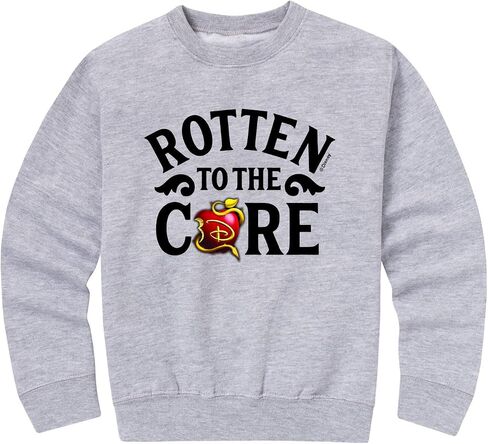 Disney Descendants - Rotten to The Core - Toddler and Youth Crewneck Fleece Sweatshirt in Saudi Arabia