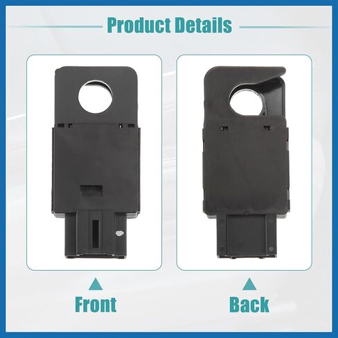 Brake Light Switch Stop Light Switch Sensor Fit for Chevrolet Silverado 1500 2500 3500 No.15137492/15839548 - Pack of 1 Black Item Replacement in Saudi Arabia