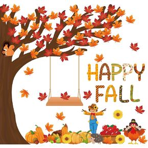 MALLMALL6 162Pcs Classroom Tree Bulletin Board Decor Hello Spring Tree Chalkboard Wall Decorations Set with Cutout Flowers Snails Bees Ladybugs Birds for Kindergarten Elementary School Home Decor in Kuwait