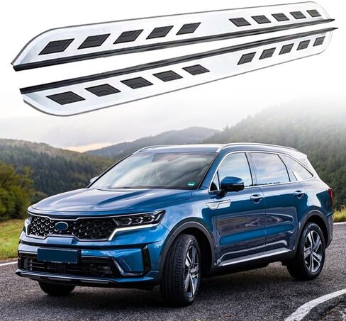 Side Steps Fit for KIA Sorento 2021-2025 Running Board Nerf Bar Accessories in Saudi Arabia