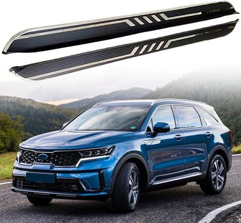 خطوات جانبية مناسبة لملحقات لوح الجري KIA Sorento 2021-2025 Nerf Bar in Saudi Arabia