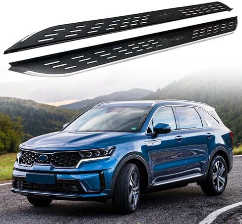 خطوات جانبية مناسبة لملحقات لوح الجري KIA Sorento 2021-2025 Nerf Bar in Saudi Arabia