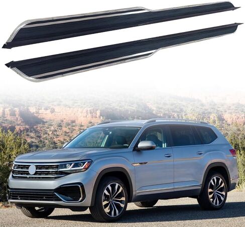 Side Steps Fit for VW Atlas 2018-2024 2025 S SE SEL Running Board Nerf Bar in Saudi Arabia