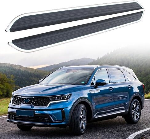 خطوات جانبية مناسبة لملحقات لوح الجري KIA Sorento 2021-2025 Nerf Bar in Saudi Arabia