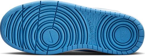 Nike Court Borough Mid 2 Sneakers for Unisex-Children, White Blue Beyond, 25.0 cm in Saudi Arabia