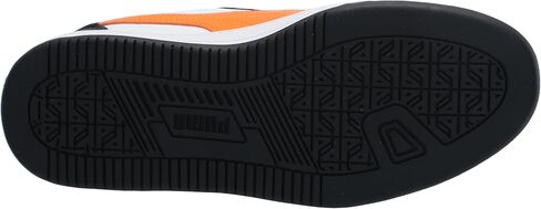PUMA Unisex-Child, Caven 2.0, PUMA White-Rickie Orange-PUMA Black, Big Kid 4 in Saudi Arabia