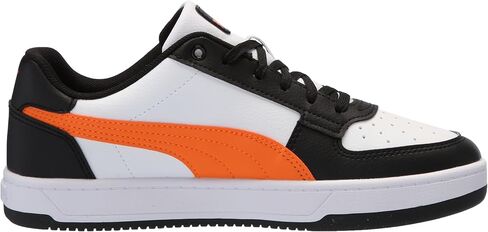 PUMA Unisex-Child, Caven 2.0, PUMA White-Rickie Orange-PUMA Black, Big Kid 4 in Saudi Arabia