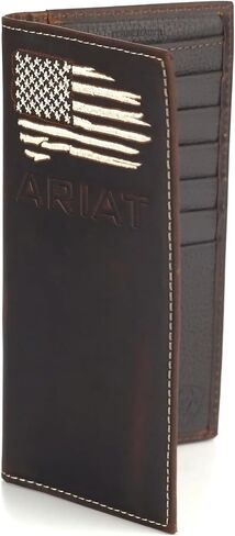 ARIAT Distressed American Flag Rodeo - Accessories Wallet in Saudi Arabia