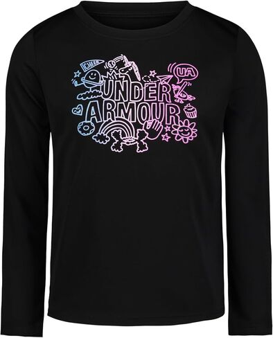 Under Armour TECH Big Logo SS, Magenta Pop Logo, 6X in Saudi Arabia