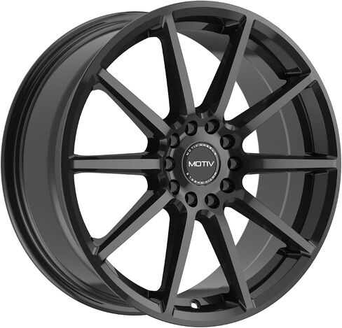 Motiv 431B 18x7.5 5x4.5 بوصة/5x120 +40 ملم حافة عجلة سوداء لامعة مقاس 18 بوصة in Kuwait