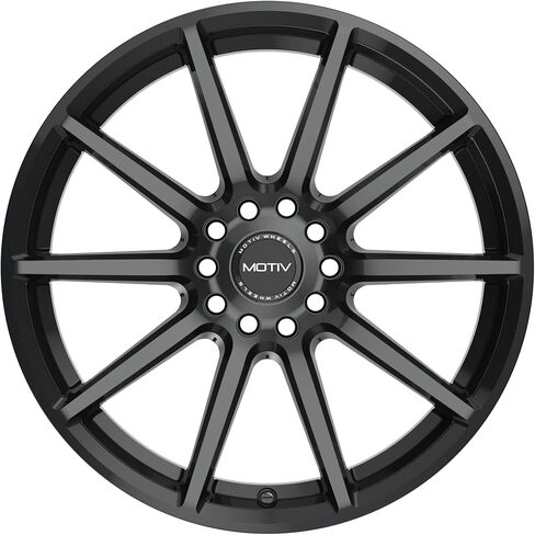 Motiv 431B 18x7.5 5x4.5 بوصة/5x120 +40 ملم حافة عجلة سوداء لامعة مقاس 18 بوصة in Kuwait