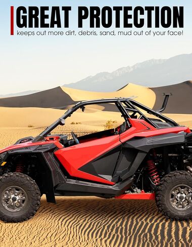 A & UTV PRO مشاعل عريضة ممتدة لعام 2020-2024 Polaris RZR PRO XP/ XP4، واقيات الطين الأمامية والخلفية لـ RZR PRO R/Turbo R/Turbo R 4 2022-2024، استبدل 2884685 ملحقات in Saudi Arabia