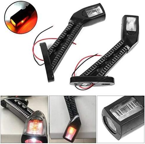 LED Side Marker Light - Waterproof and Shockproof, Compatible with All Vehicles, CE Certified in Saudi Arabia