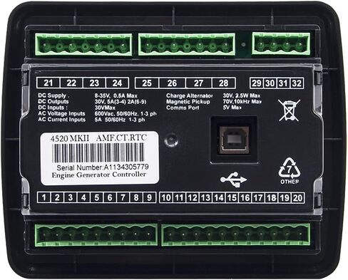 نسخة 4520 استبدال DSE4520 MKII AMF ديزل وحدة تحكم بالمولد الكهربائي وحدة المولد لوحة التحكم في فشل التيار الكهربائي التلقائي in Saudi Arabia