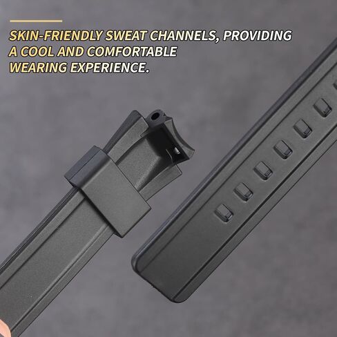 Soft Silicone Replacement Strap for Casio GST-B200 Men's Strap Watch Accessories in Saudi Arabia