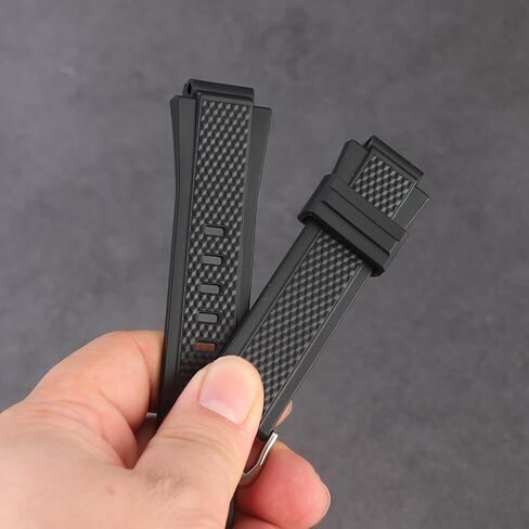 Soft Silicone Replacement Strap for Casio GST-B200 Men's Strap Watch Accessories in Saudi Arabia