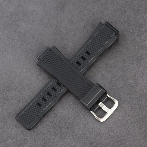 Soft Silicone Replacement Strap for Casio GST-B200 Men's Strap Watch Accessories in Saudi Arabia