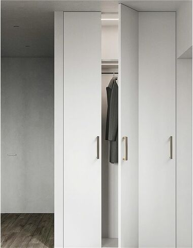 Cabinet Handles Drawer Kitchen Dresser Cupboard Wardrobe(Silver Gray 1,108 * 16 * 25mm) in Saudi Arabia