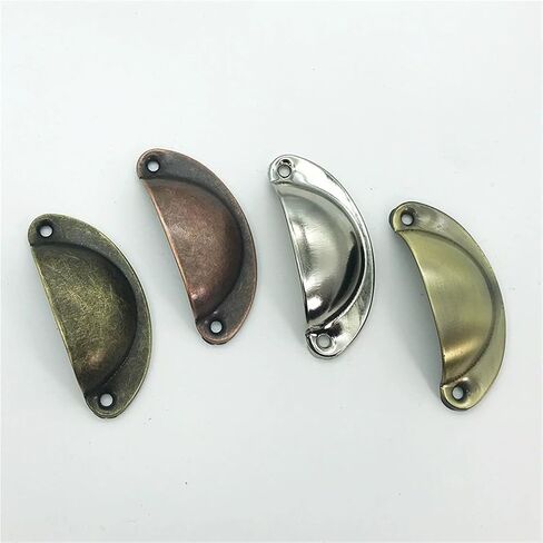 10-20 Pieces of Furniture Door Handles, Cabinet Drawers, Wardrobe Auxiliary, Hardware Accessories(Bronze,20 Pieces) in Saudi Arabia
