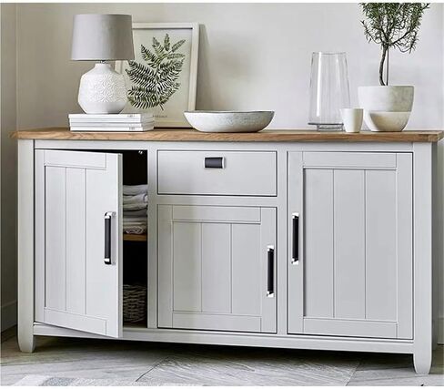 Exterior Furniture Handles Suitable for Kitchen Cabinets, Wardrobes, Drawers, and Sliding Doors(1 Silver 106 * 13 * 23mm) in Saudi Arabia